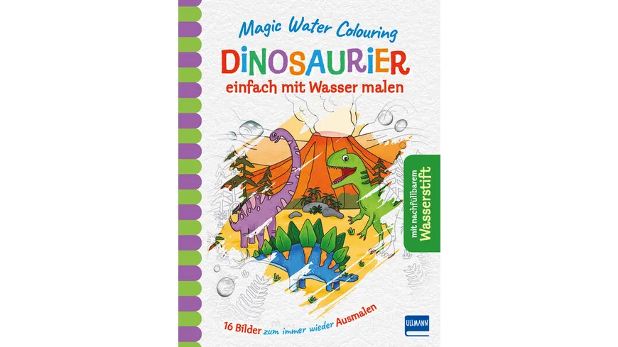 MÜLLER - Magic - einfach bestellen Water Dinosaurier mit malen online Wasser | Colouring