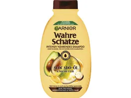 GARNIER Wahre Schaetze Intensiv Naehrendes Shampoo Avocado Oel Sheabutter