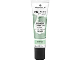 essence PRIME STUDIO REDNESS CORRECTING pore minimizing PRIMER