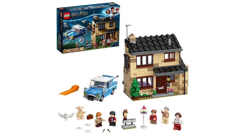 LEGO Harry Potter 75968 Ligusterweg 4, Spielzeug-Haus mit Minifiguren