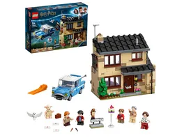 LEGO Harry Potter 75968 Ligusterweg 4 Spielzeug Haus mit Minifiguren