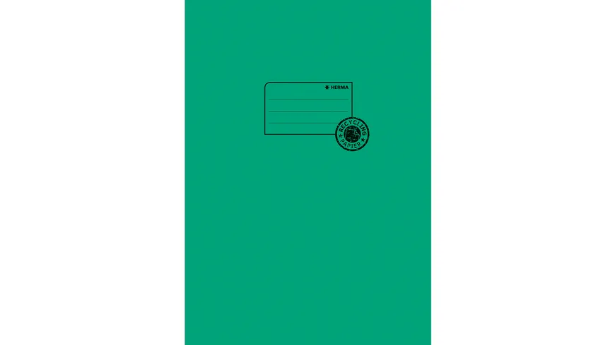 HERMA Hefthülle A4 aus Papier dunkelgrün