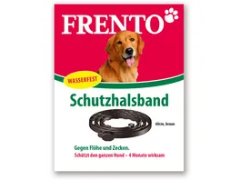Frento Schutzhalsband fuer Hunde 60 cm