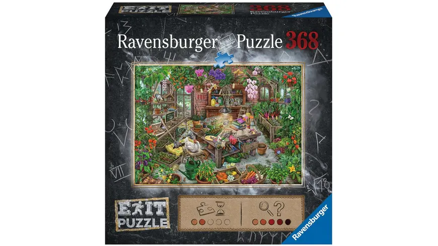 Ravensburger Puzzle - Im Gewächshaus - 368 Teile