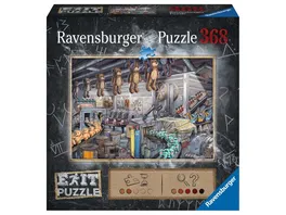 Ravensburger Puzzle In der Spielzeugfabrik 368 Teile