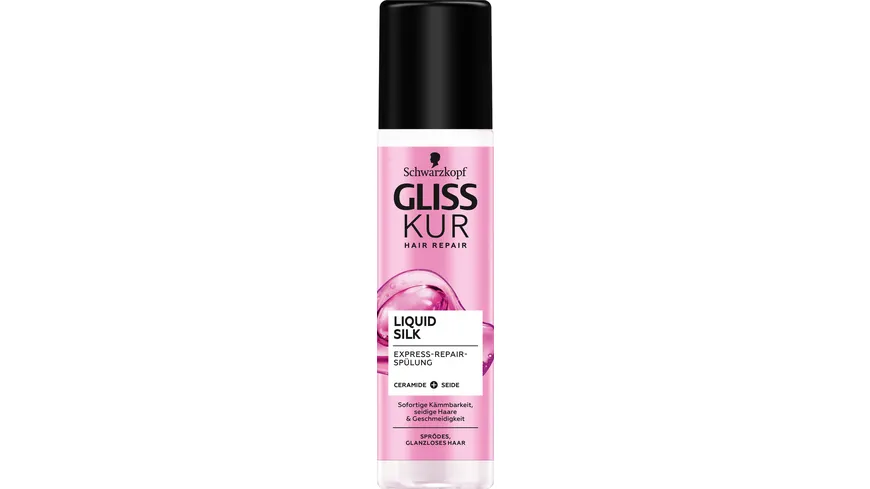 GLISS KUR Express-Repair-Spülung Liquid Silk
