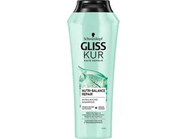 SCHWARZKOPF GLISS KUR Shampoo Nutri Balance Repair 250ml