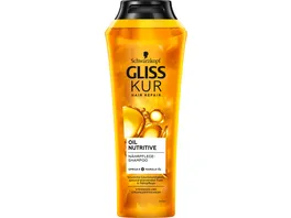 SCHWARZKOPF GLISS KUR Shampoo Oil Nutritive 250ml