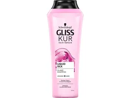 Gliss Kur Liquid Silk Shampoo fuer sproedes glanzloses Haar
