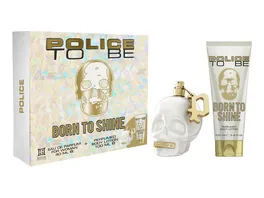 POLICE To Be Born to Shine Woman Eau de Parfum Bodylotion Geschenkpackung