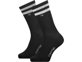 Calvin Klein Herren Socken Crew Stripes Casual 2er Pack