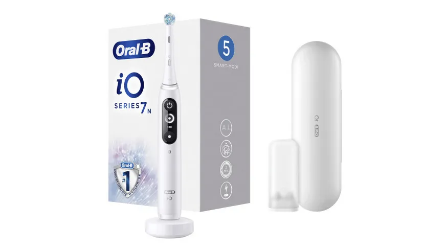 Oral-B Elektrische Zahnbuerste iO Series 7N White Alabaster 1ST