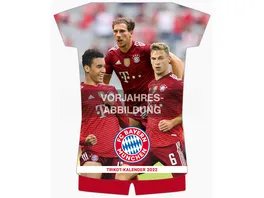 FC Bayern Muenchen 2023 Trikotkalender 34x43cm
