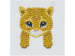 Craft Buddy Crystal Art Diamond Painting Motiv Sticker Bastelset Set Katze