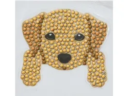Craft Buddy Crystal Art Diamond Painting Motiv Sticker Bastelset Set Hund