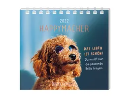 GRAFiK WERKSTATT Mini Kalender 2023 Happymacher