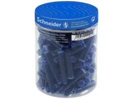 Schneider Tintenpatrone Standard fuer Fuellhalter 100er Dose