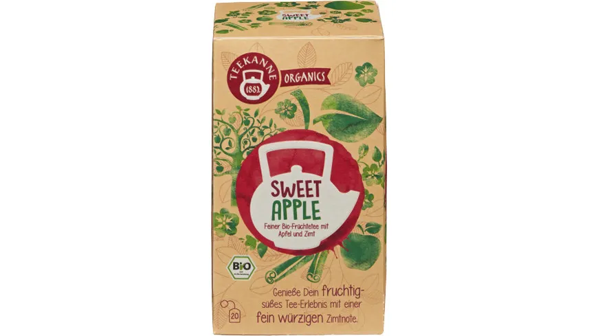 TEEKANNE BIO Früchtetee Organics Sweet Apple