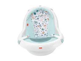 Fisher Price 4 in 1 Baby Badewanne mit Netz fuer Neugeborene und Baby Sitzeinlage