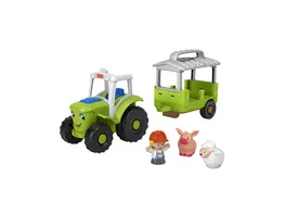 Fisher Price Little People Traktor Spielfiguren Set Spielset mit Musik
