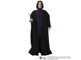 Harry Potter Professor Snape Puppe ca 30 cm mit Zauberstab