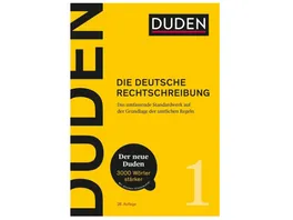 Duden Die deutsche Rechtschreibung 28 Auflage