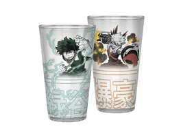 MY HERO ACADEMIA Glas 400ml Izuku Bakugo