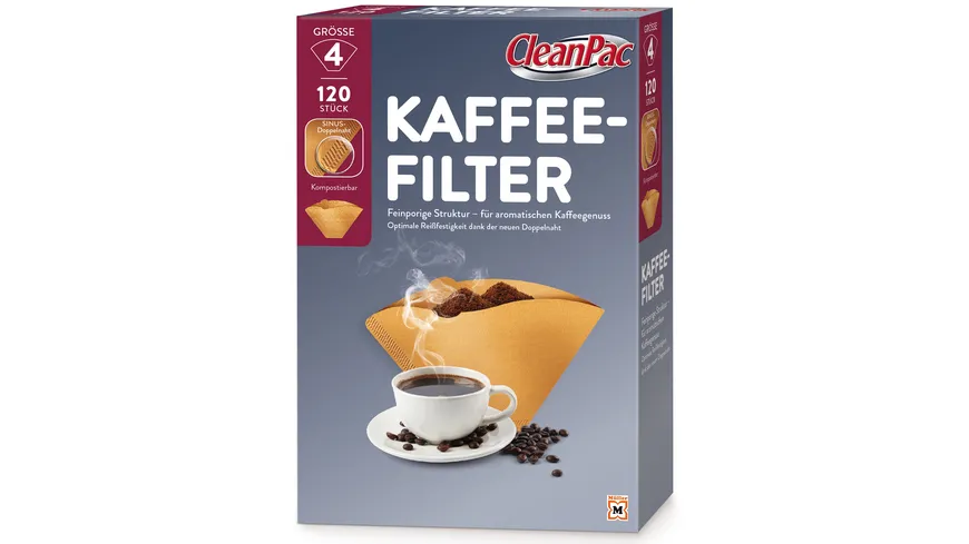 CleanPac Kaffeefilter Gr. 4