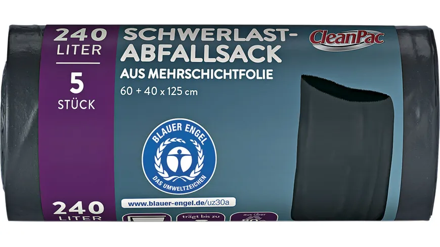 CleanPac Schwerlast-Abfallsack 240 Liter online bestellen