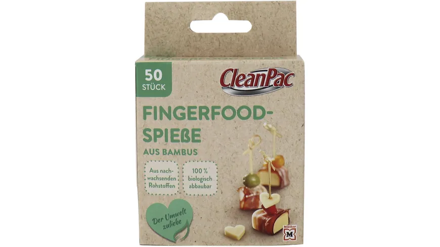 CleanPac Fingerfood Spieße Bambus 7cm