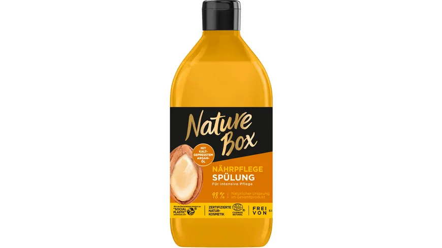 NATURE BOX Nährpflege Spülung Argan-Öl 385 ml