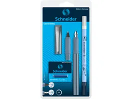 Schneider Fuellhalter Set Ceod Shiny blau