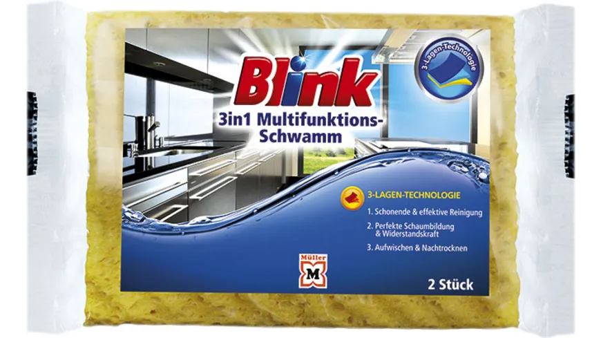 Blink 3-in-1 Multifunktions-Schwamm