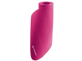 Schildkroet Fitness Fitnessmatte 10mm Pink mit Tragegurt