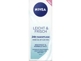 NIVEA Leicht Frisch 24h Tagespflege Mischhaut Normale Haut 50ml