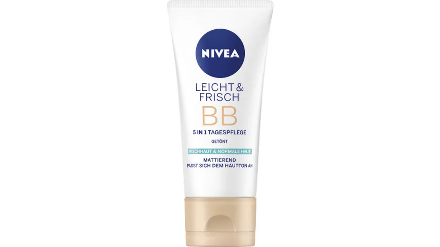 Nivea Leicht Frisch 5 In 1 espflege 24h Feuchtigkeit Cream Fur Mischhaut Und Normale Haut Getonte escreme Online Bestellen Muller