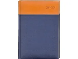 Kalender Classic Dispo Marbella blau orange 17 2x24cm