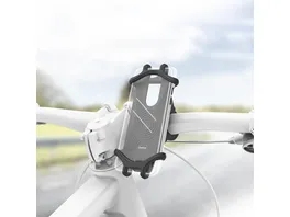 Hama Uni Smartphone Fahrradhalter fuer Geraete mit 6 8 cm Breite und 13 15 cm Hoehe