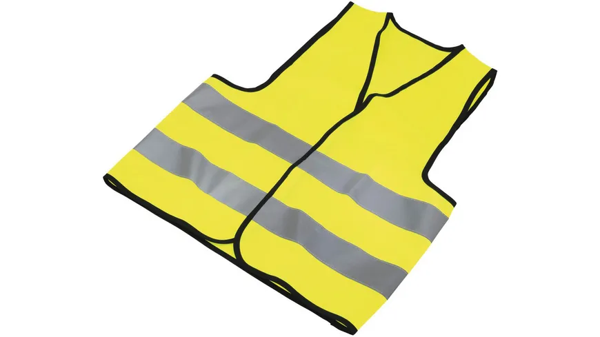 3X Gelbe Warnweste für Kinder - e Neongelbe V