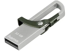 Hama USB Stick Hook Style USB 2 0 32 GB 15MB s Gruen