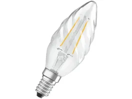 OSRAM LED Filament Lampe Kerzenform gedreht E14 2 5 Watt