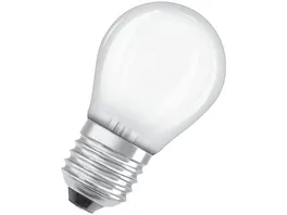 OSRAM LED Lampe klassische Miniballform E27 4 Watt