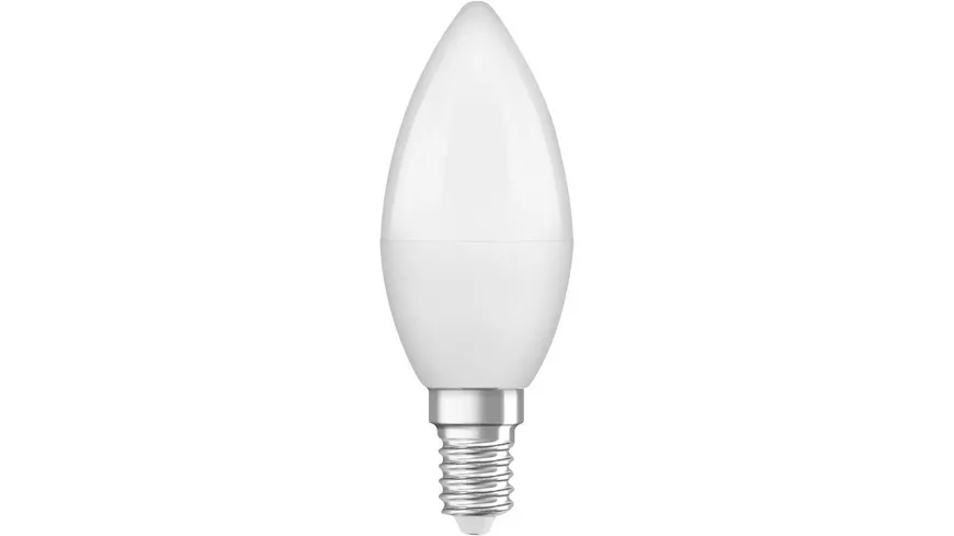 OSRAM LED-Lampe, klassische Minikerzenform E14 - 5,5 Watt 3er Packung