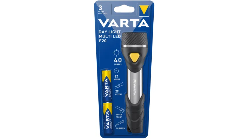 VARTA Day Light Multi LED F20 2AA mit Batt.