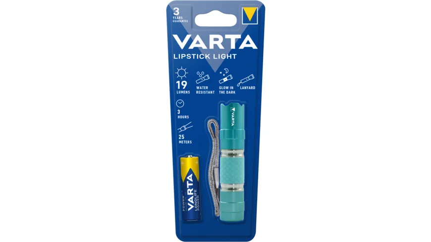 | 1xAA bestellen VARTA online Light Blister mit Batterie MÜLLER Lipstick Taschenlampe