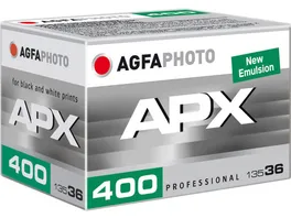 AGFAPHOTO APX Pan 400 135 36 Schwarzweiss Fotofilm