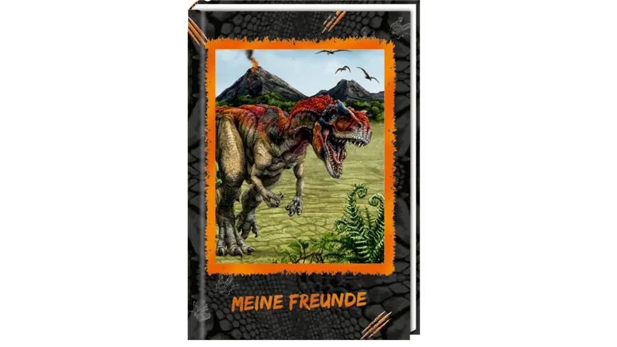 Die Spiegelburg - Freundebuch: T-Rex World - Meine Freunde (mit 3D-Bild) - mit 3D-Bild