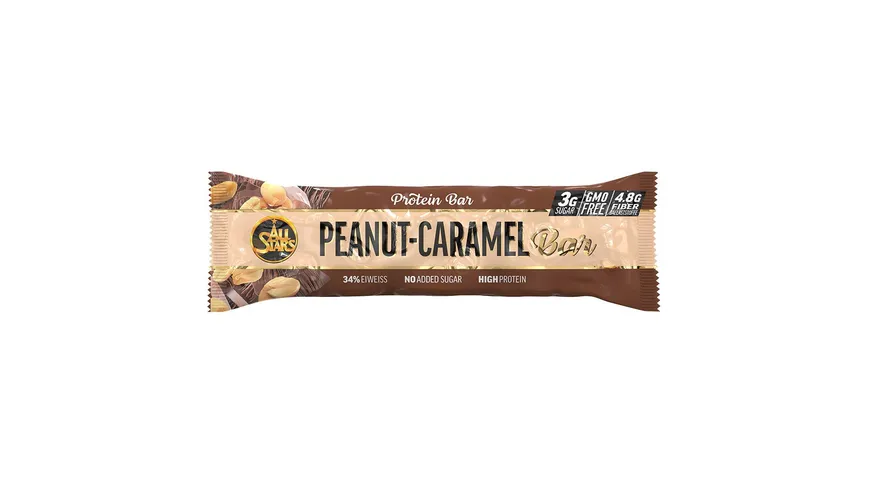 All Stars Protein Bar Peanut-Caramel