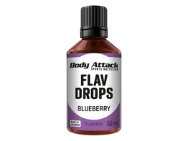 Body Attack Flav Drops Blueberry