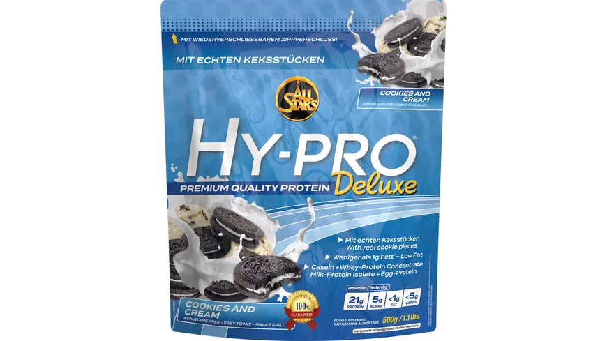 All Stars Hy-Pro Deluxe Protein Cookies & Cream